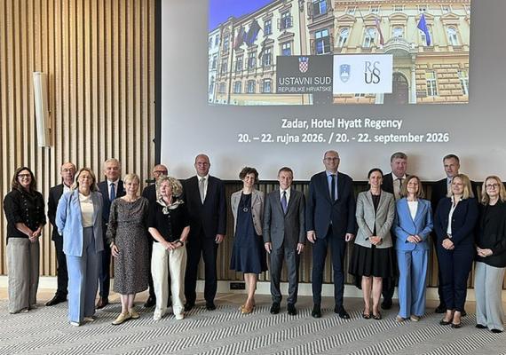 Official working meeting with the Judges of the Constitutional Court of Slovenia